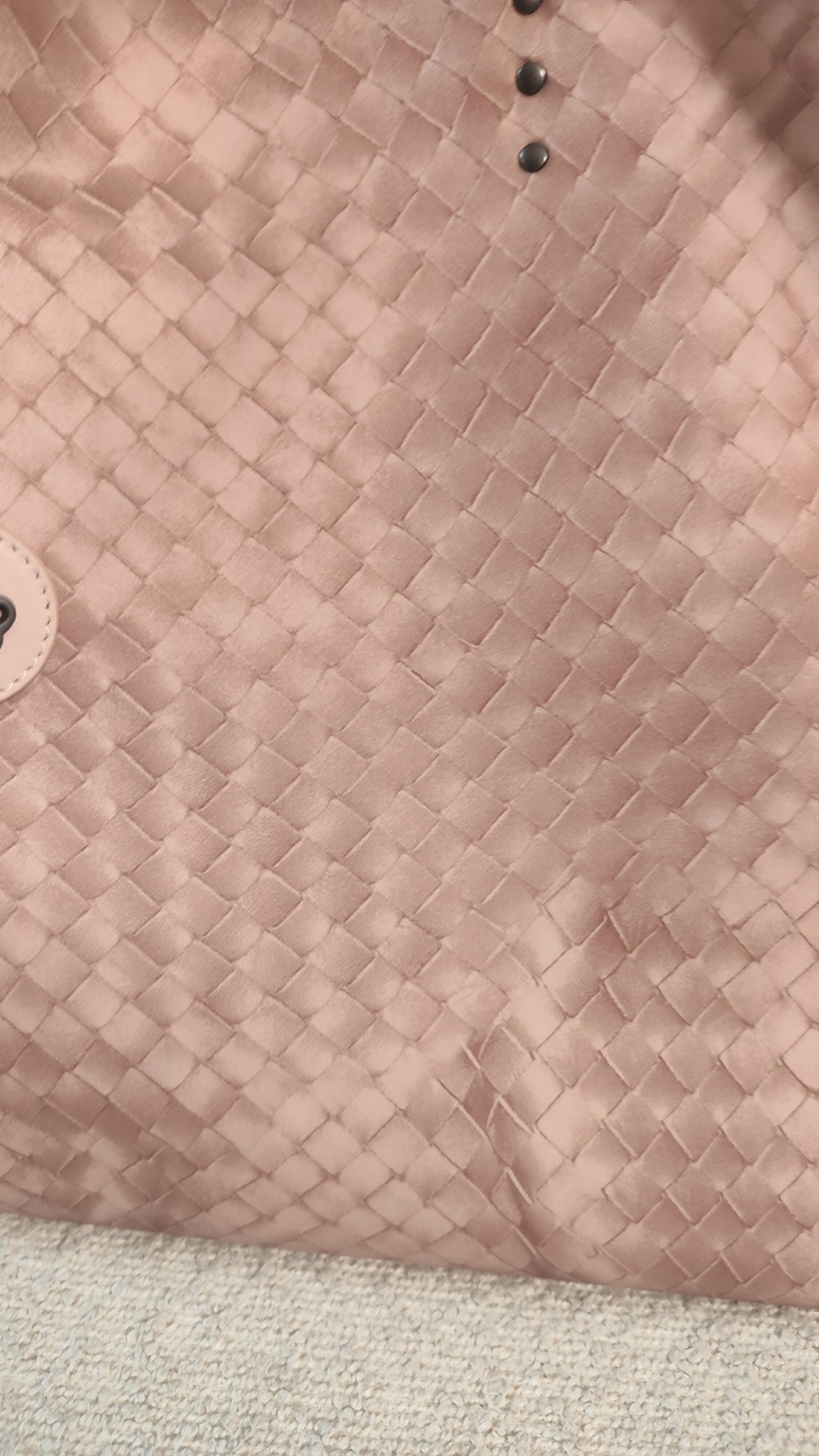 Bottega Veneta Intrecciolusion Tote Bag Pink