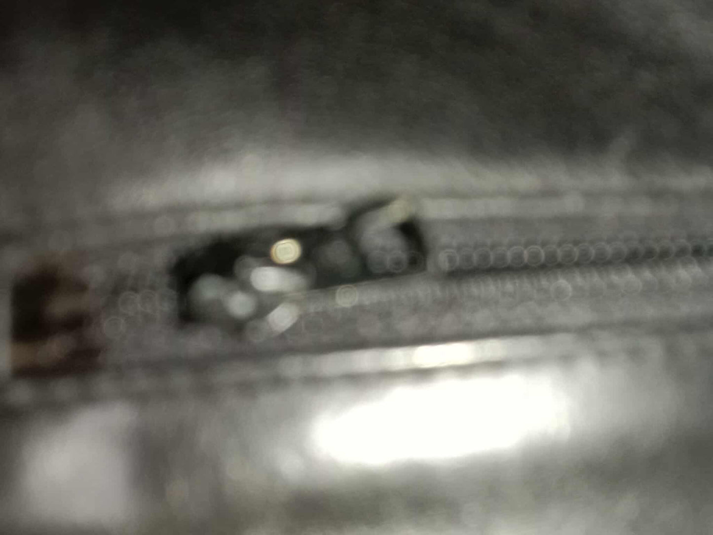 Chanel Vintage Chain Tassel Flap Bag Black Lambskin Series 0