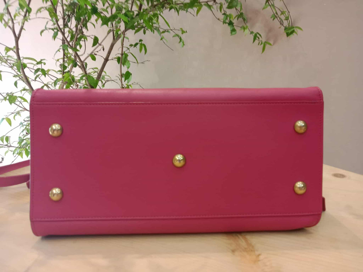 YSL Smooth Calfsin Cabas Bag Small Pink