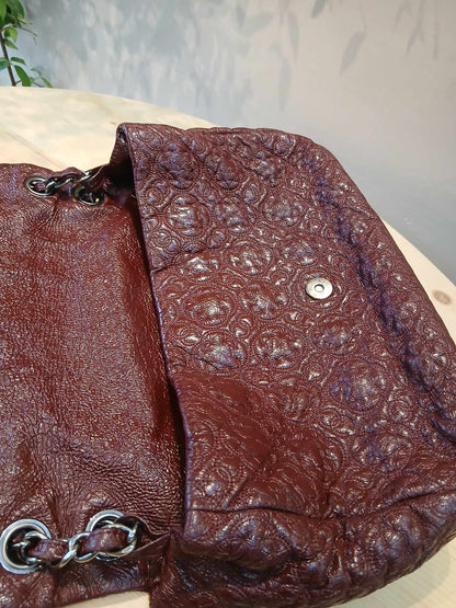 Chanel Rock in Moscow Classic Flap Burgundy Series 12