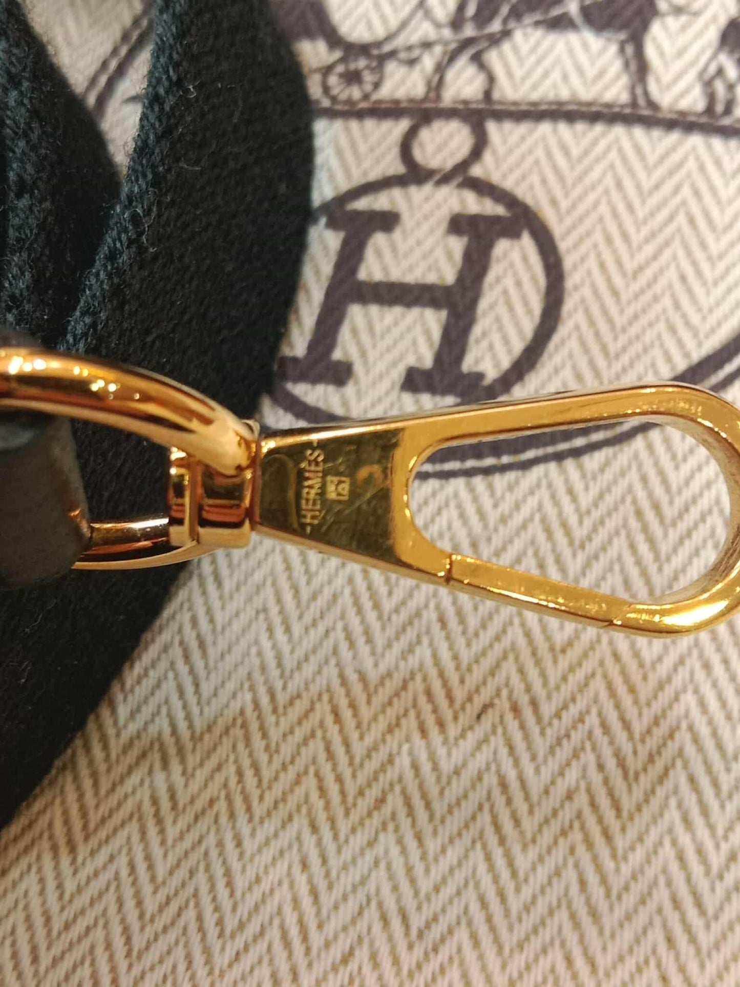 Hermes Mini Evelyne Noir Clemence Stamp U 2022