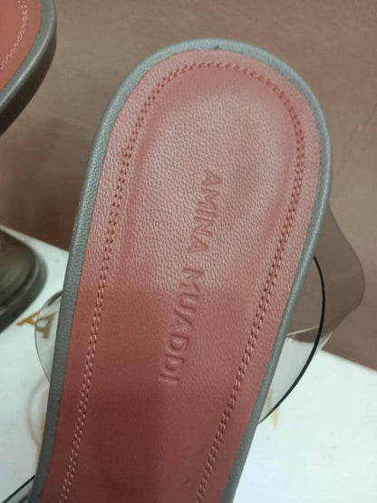 Amina Muaddi Begum Transparent Pumps Size 37 1/2