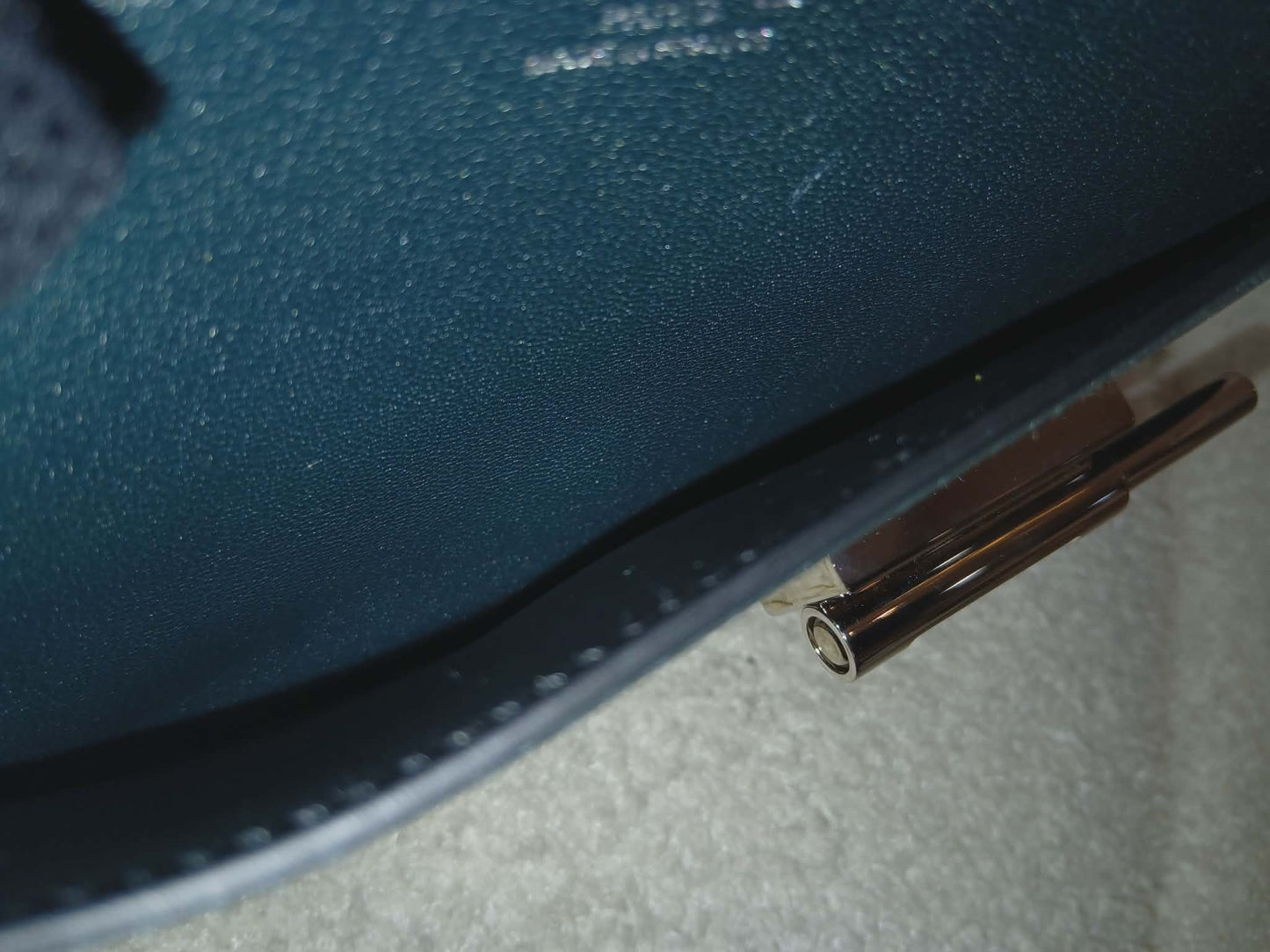 Hermes Sac Verrou Touch Chaine Mini Marquete Cypress Noir Stamp Y 2020