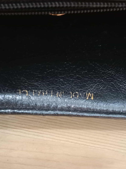 Chanel Vintage Lambskin Flap Black Series 3