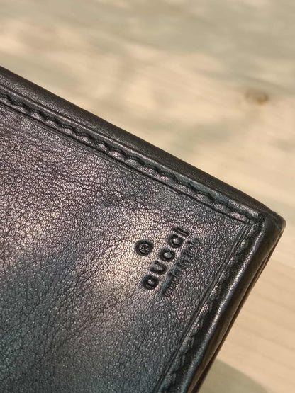 Gucci GG Marmont French Continental Wallet Black
