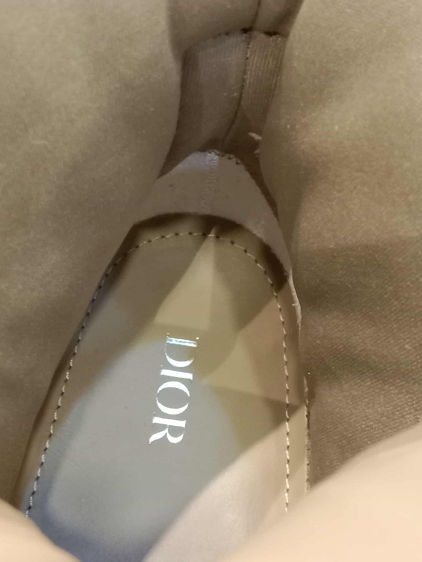 Dior Boots Garden Lace Up Rubber Jaq Size 39