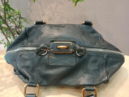 Chloe Paddington Leather Handbag Black