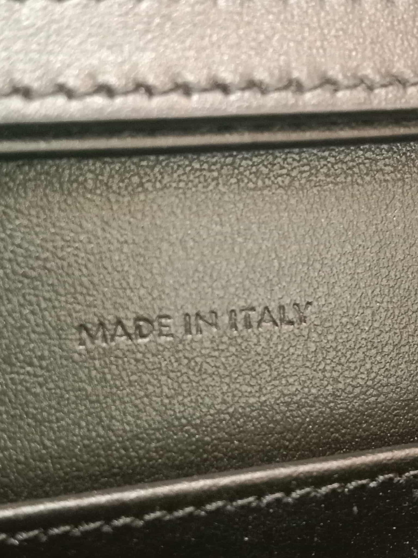 Celine Wallet on Chain Margo in Shiny Calfskin