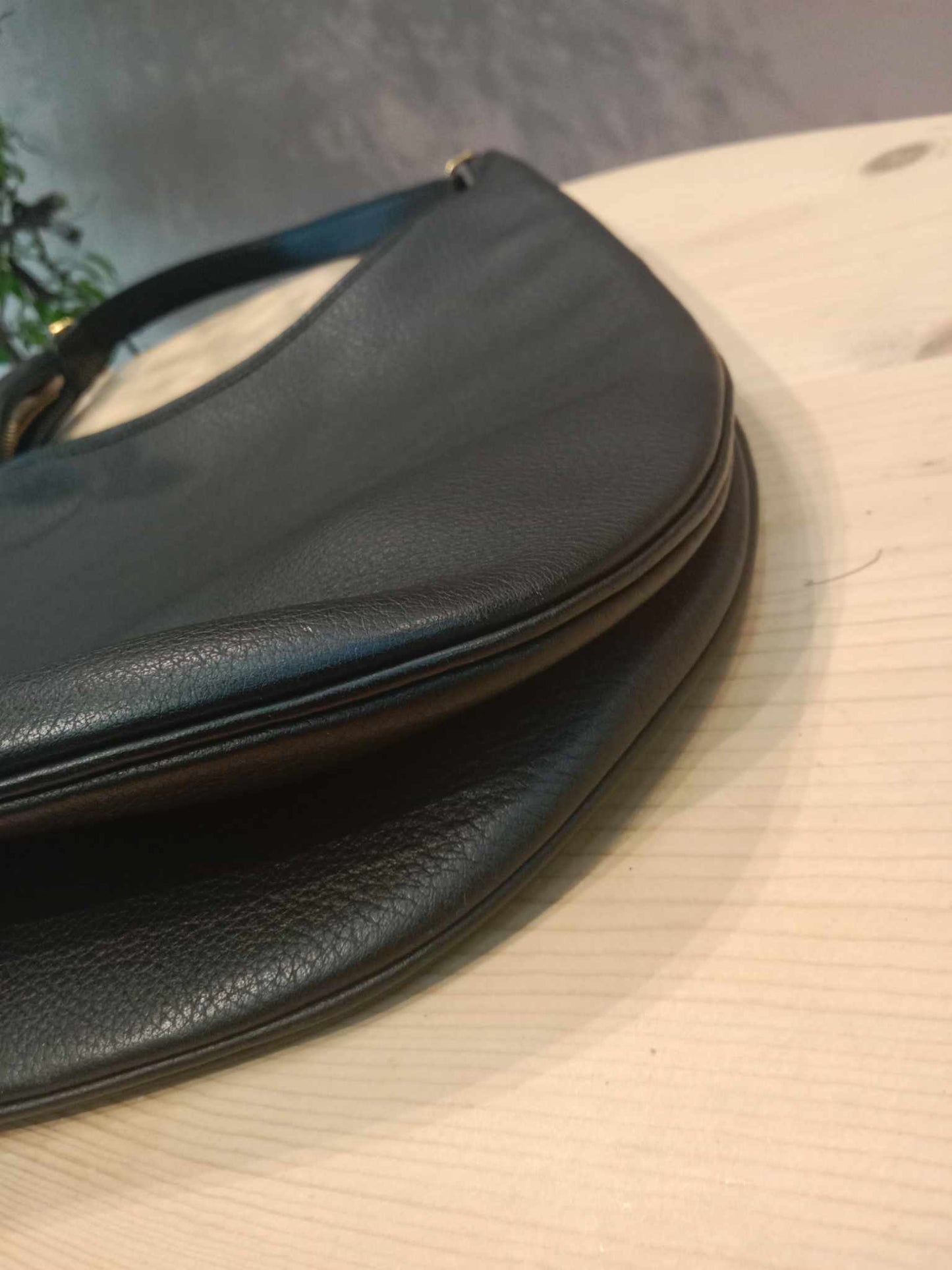 Hermes Gao Bag Black Clemence Stamp O Square 2011