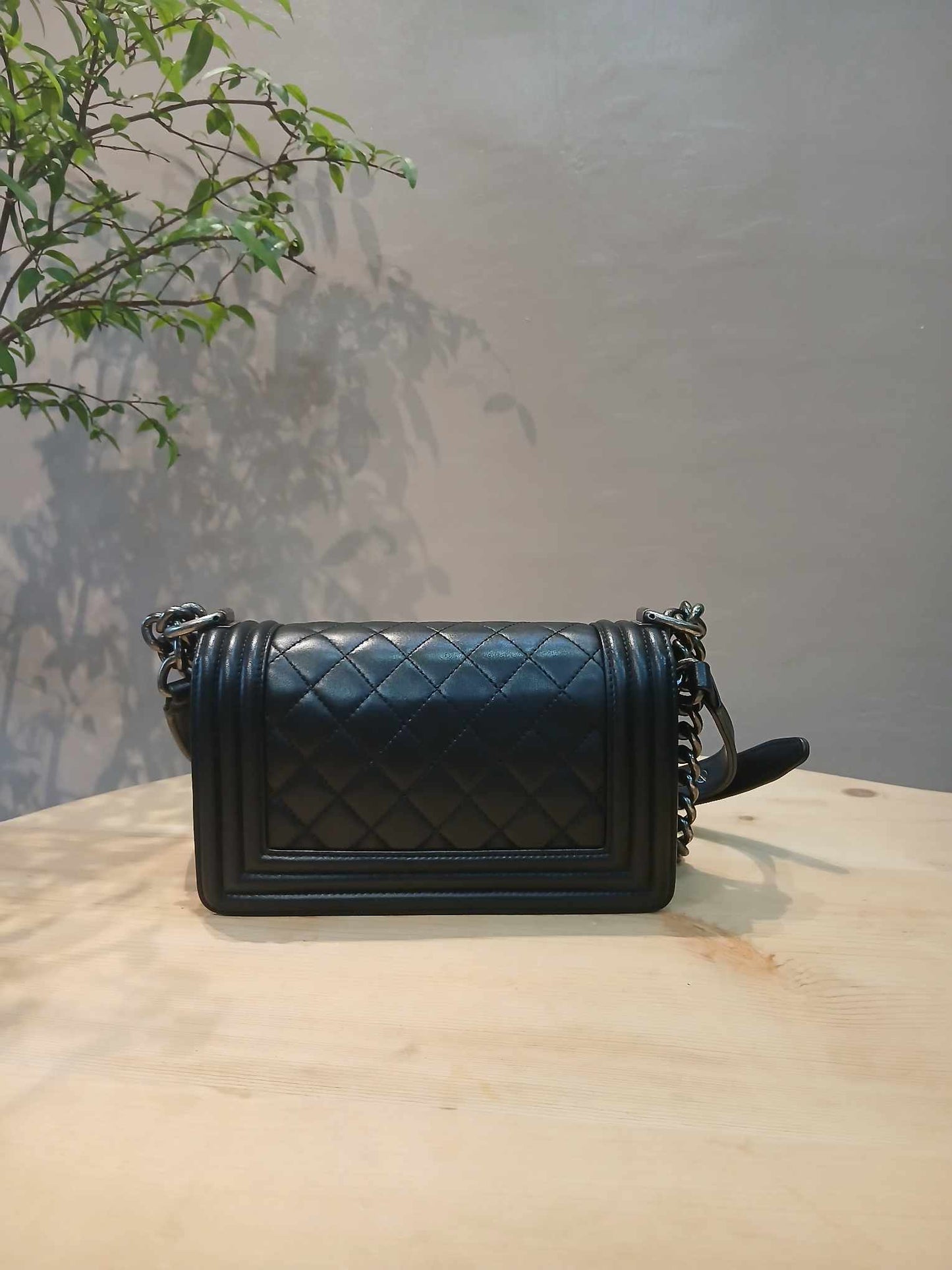 Chanel Leboy Lambskin Small Black Series 23
