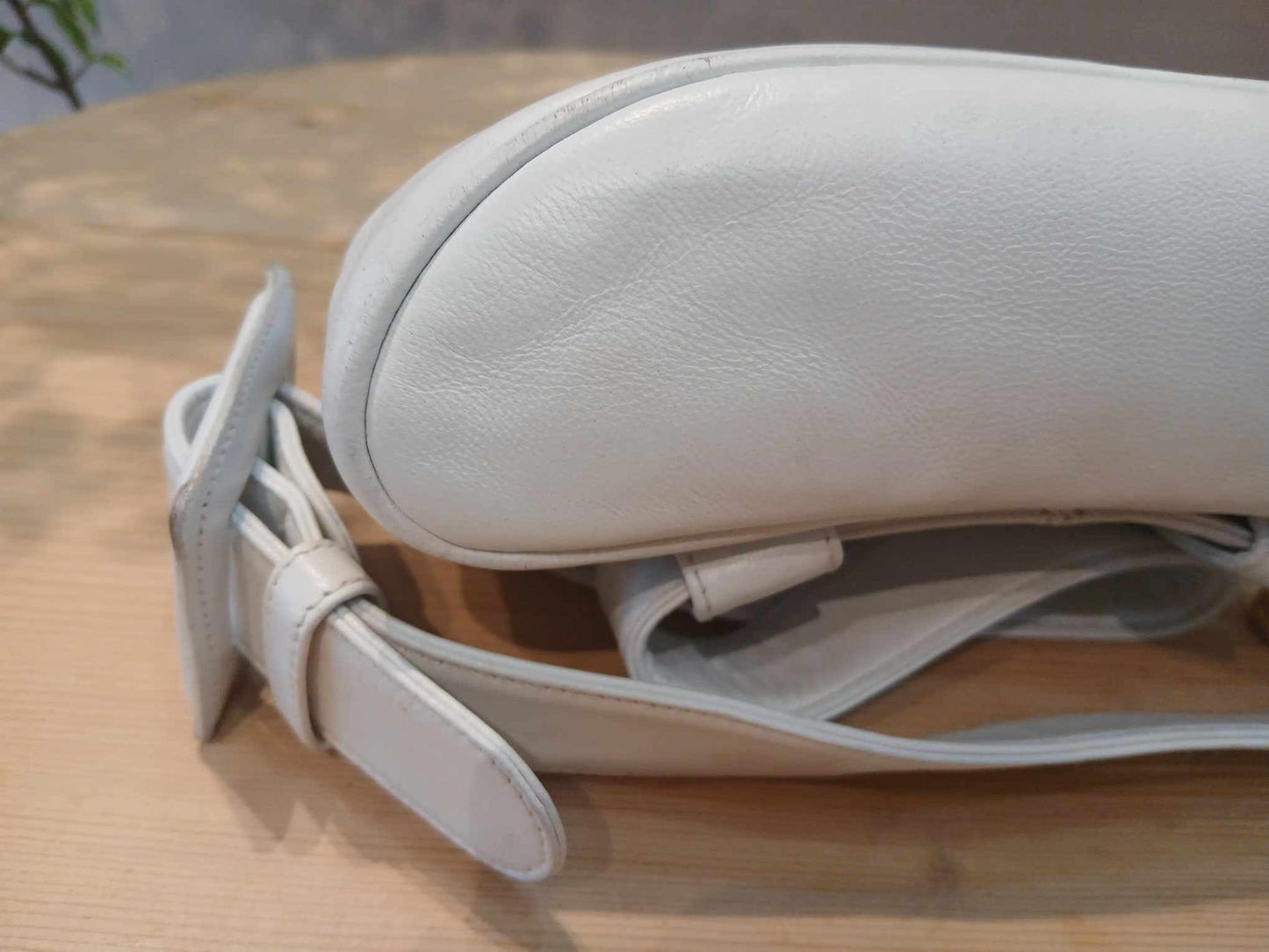 Chanel Belt Bag White Lambskin Series 2