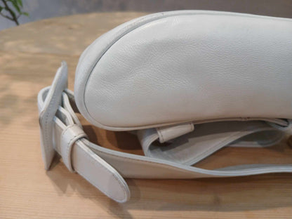 Chanel Belt Bag White Lambskin Series 2