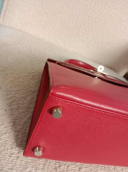 Hermes Kelly 25 Chevre de Coromandel Stamp F Square 2002