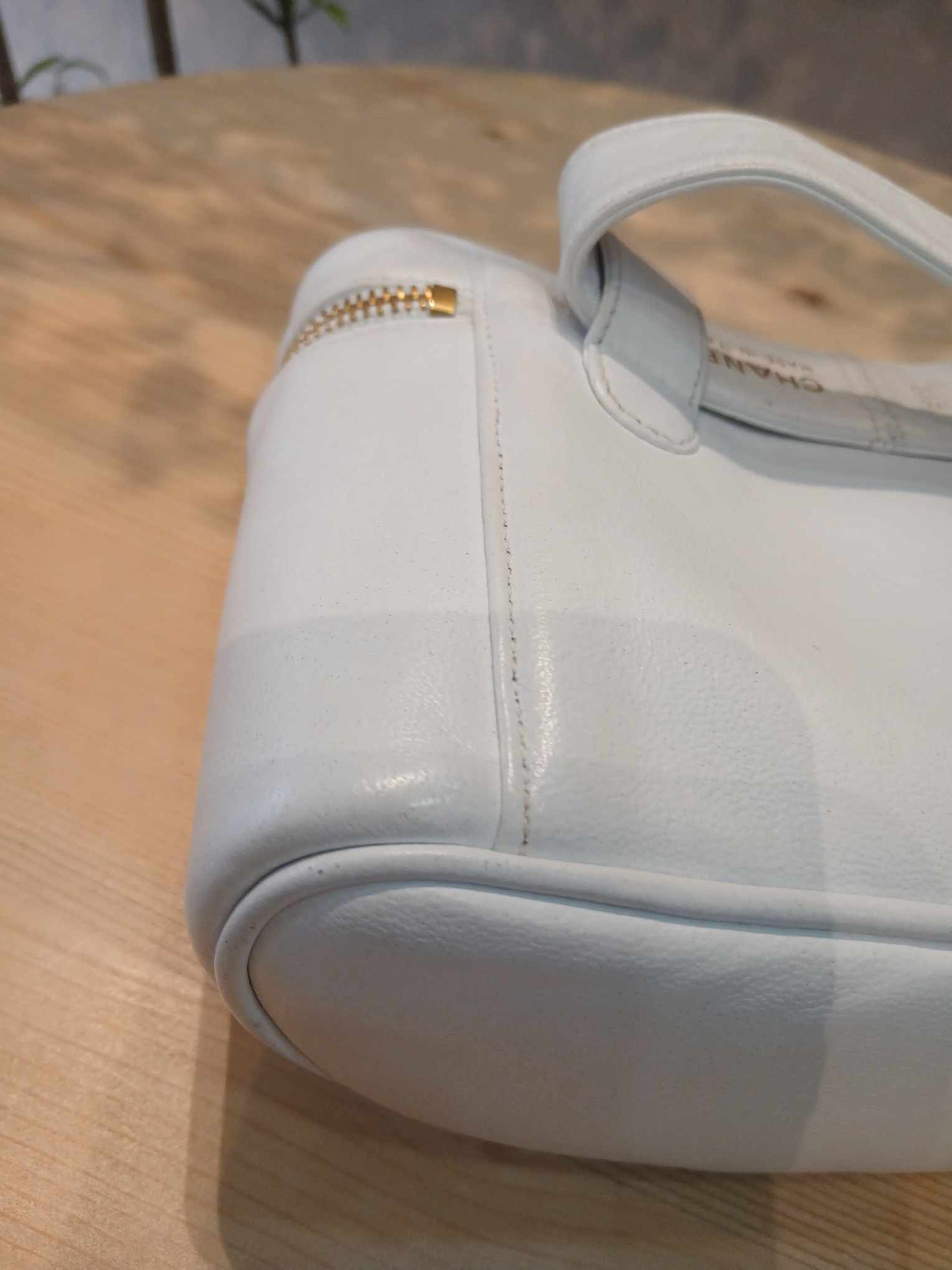 Chanel Belt Bag White Lambskin Series 2