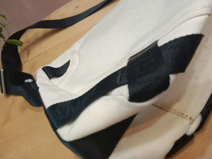 Chanel Sport Line Bag with Interlocking CC Logo Canvas Black/White