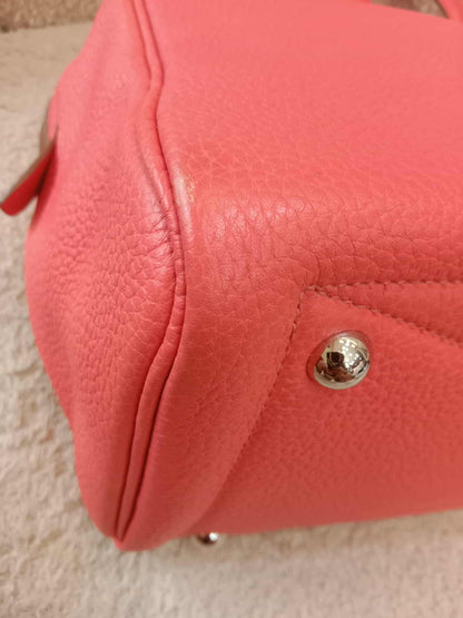 Hermes Victoria II 35 Rose Azalee Clemence Stamp P Square 2012