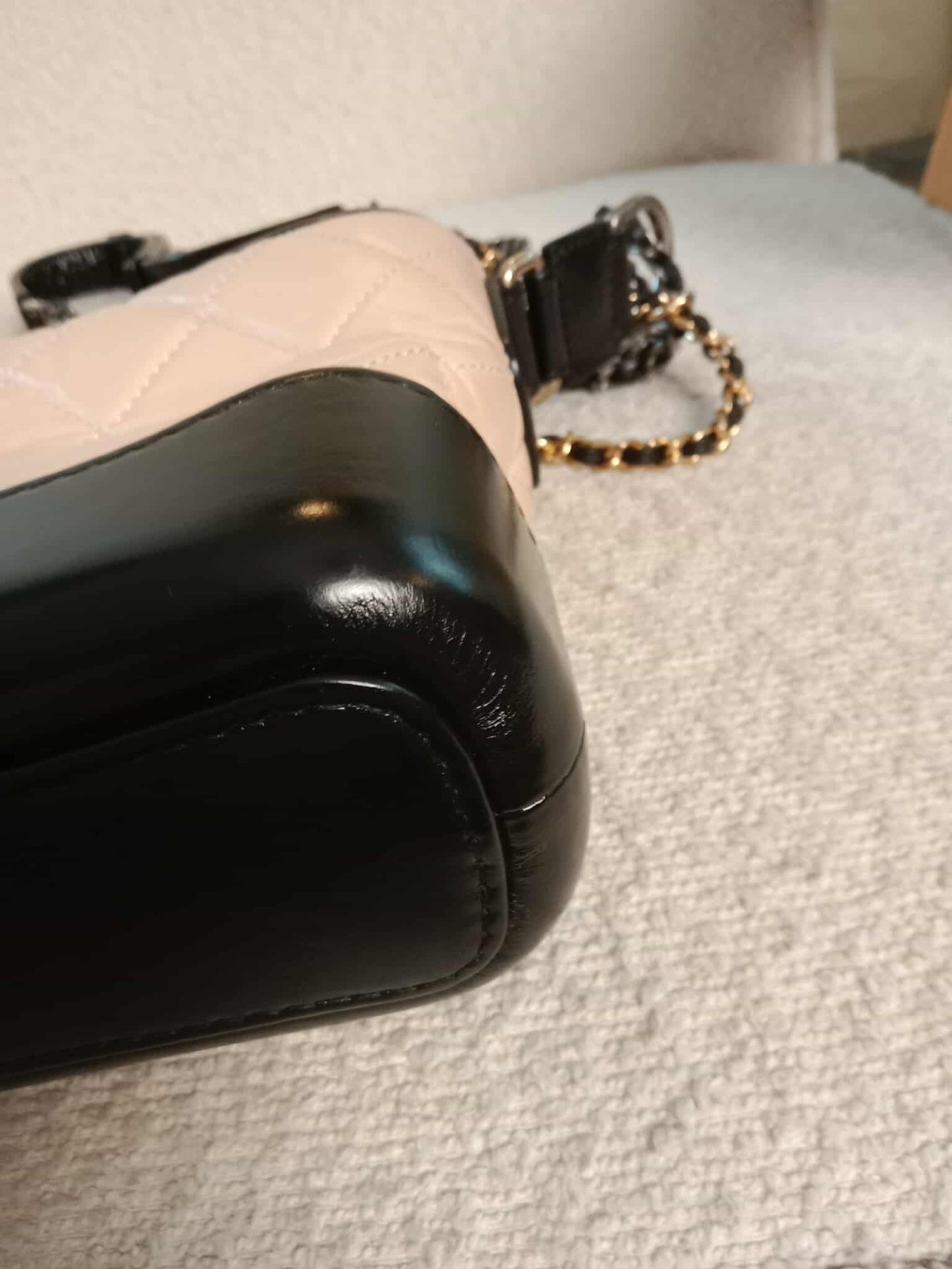 Chanel Gabrielle Bicolor Peach/Black Series 27