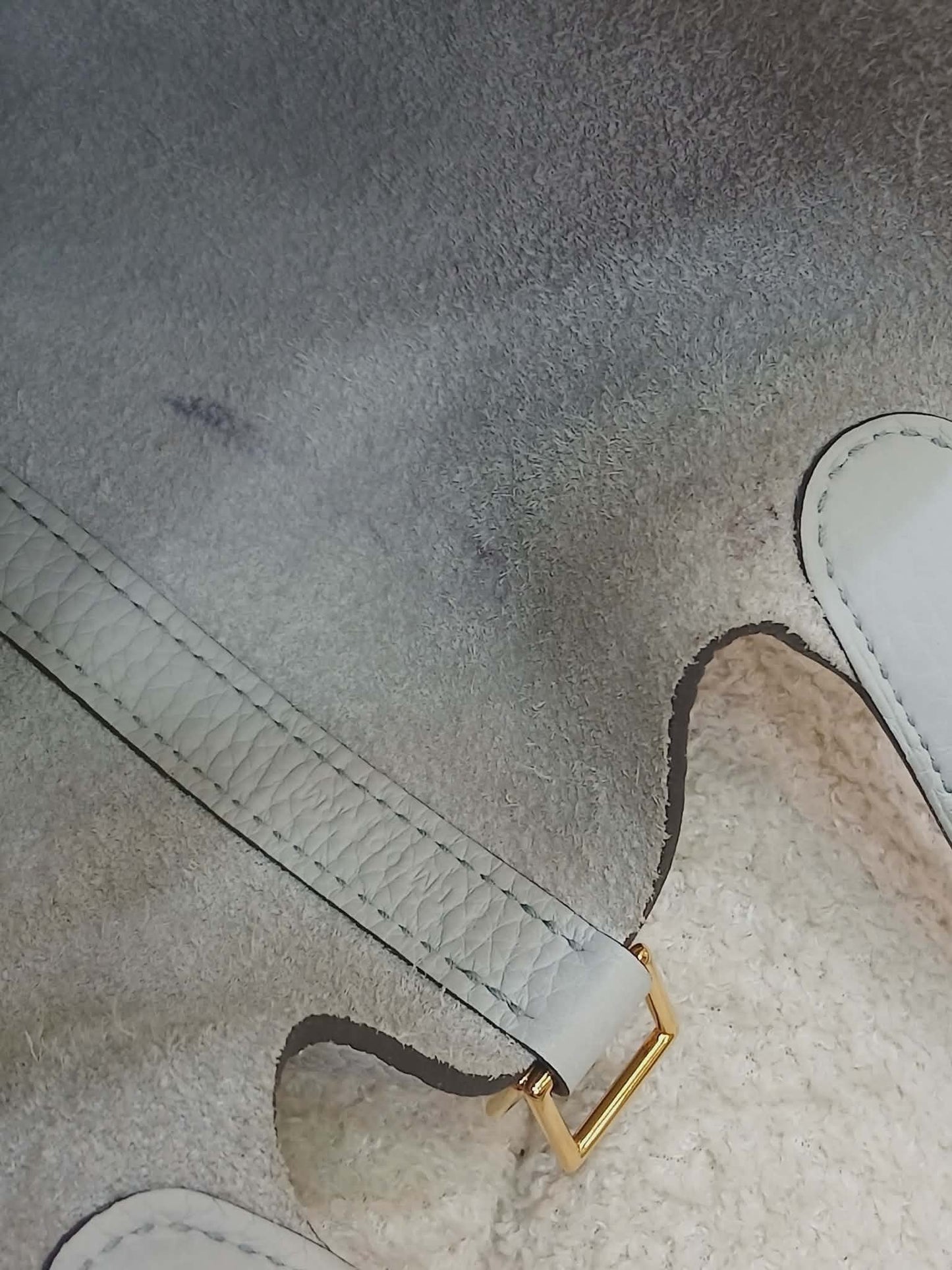 Hermes Picotin 18 Bleu Glacier Clemence Stamp Z 2021