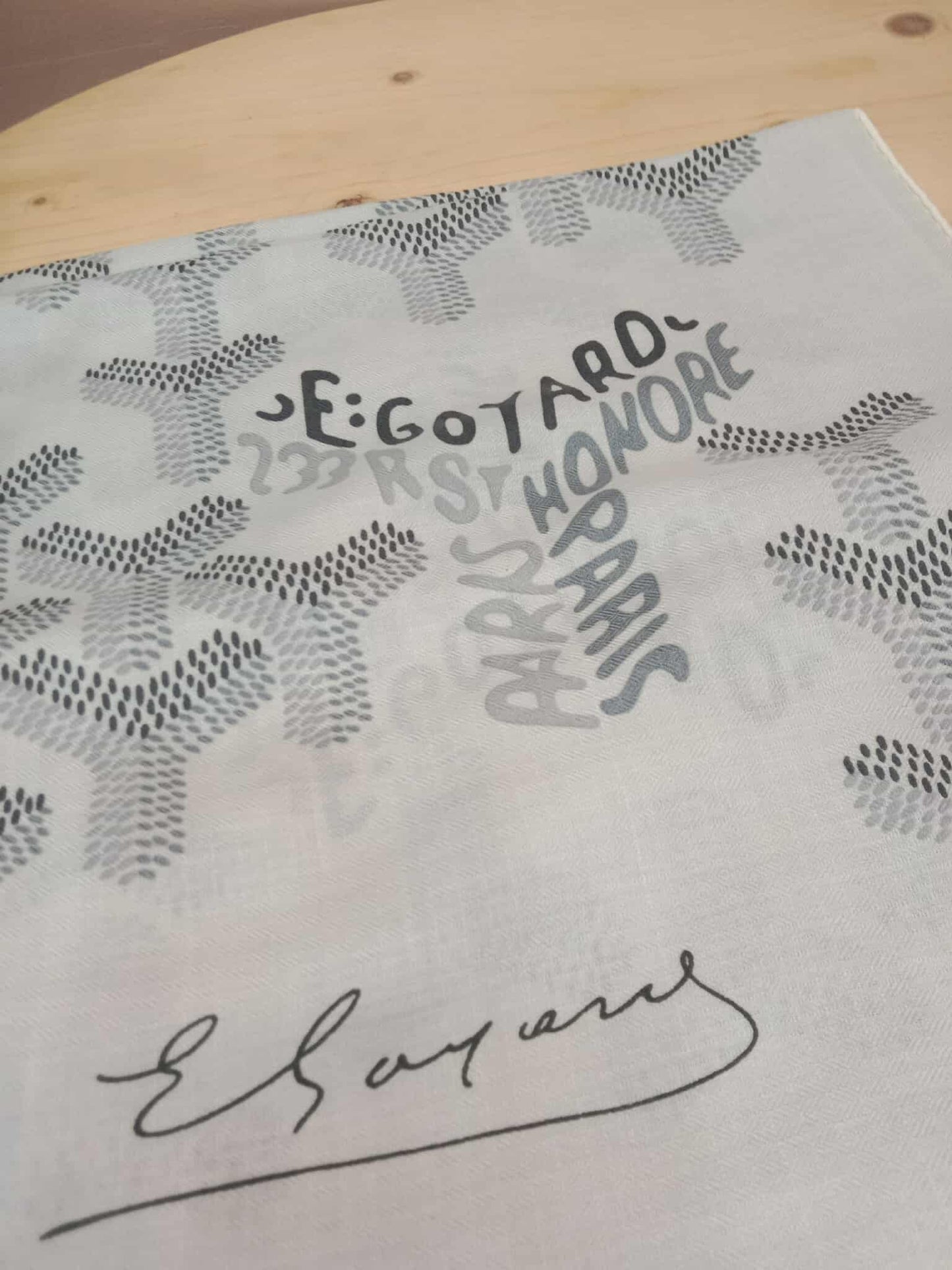 Goyard Cashmere 140cm Scarf