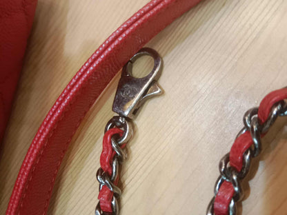 Chanel Cocohandle Caviar Red Small Series 23