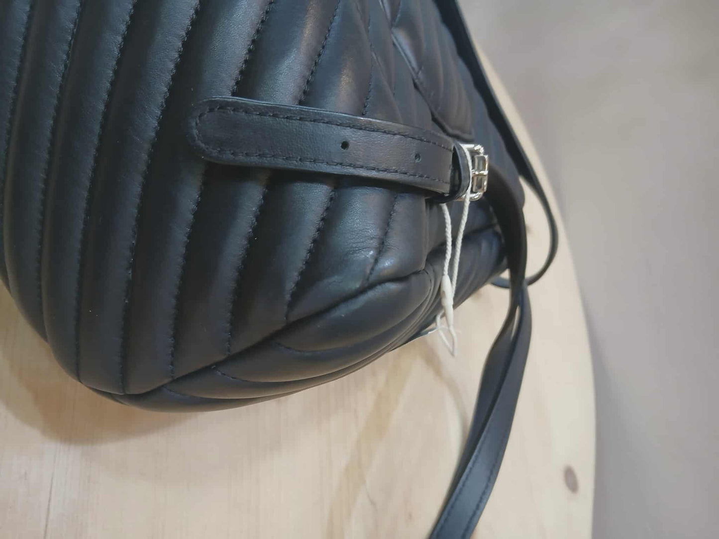 Chane Urban Spirit Backpack Chevron Lambskin Black Series 22