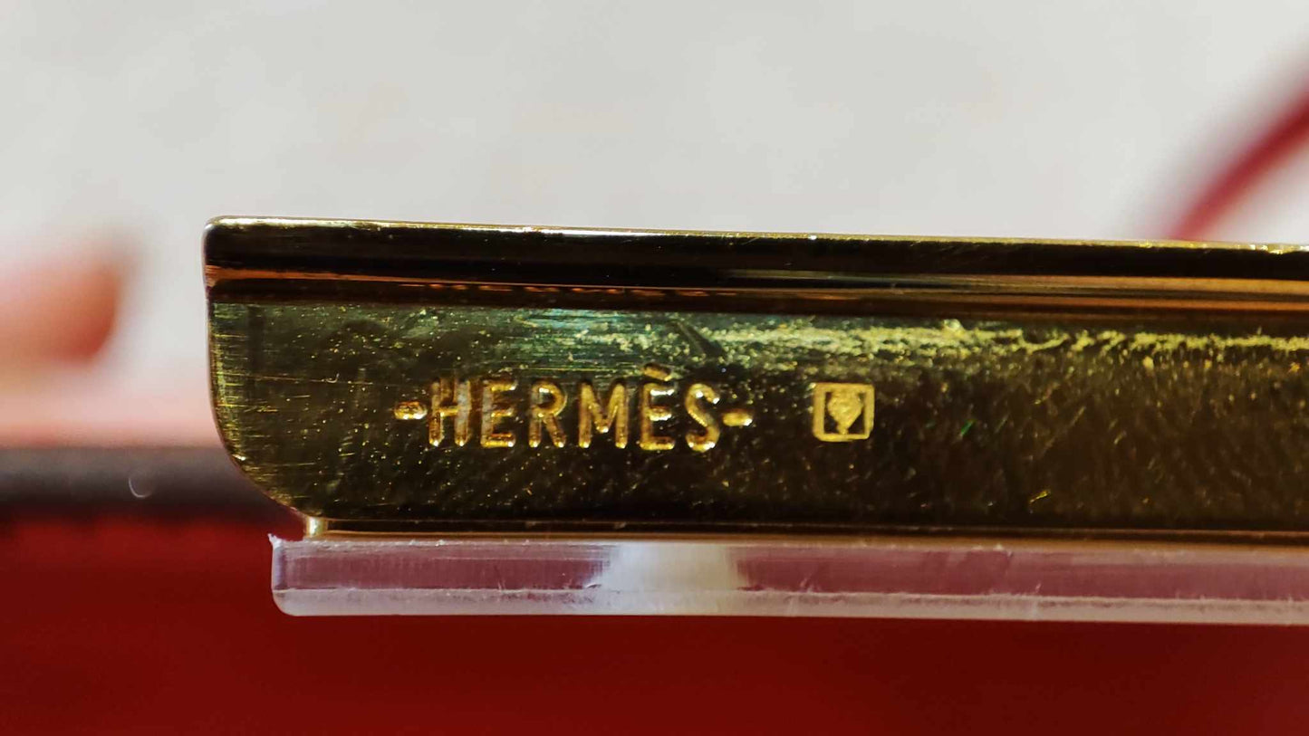 Hermes Constance 18 Epsom Rouge Stamp D 2019