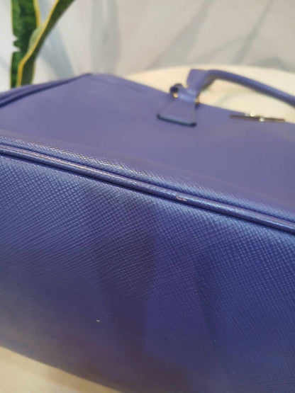 Prada Galleria Saffiano Purple Bag