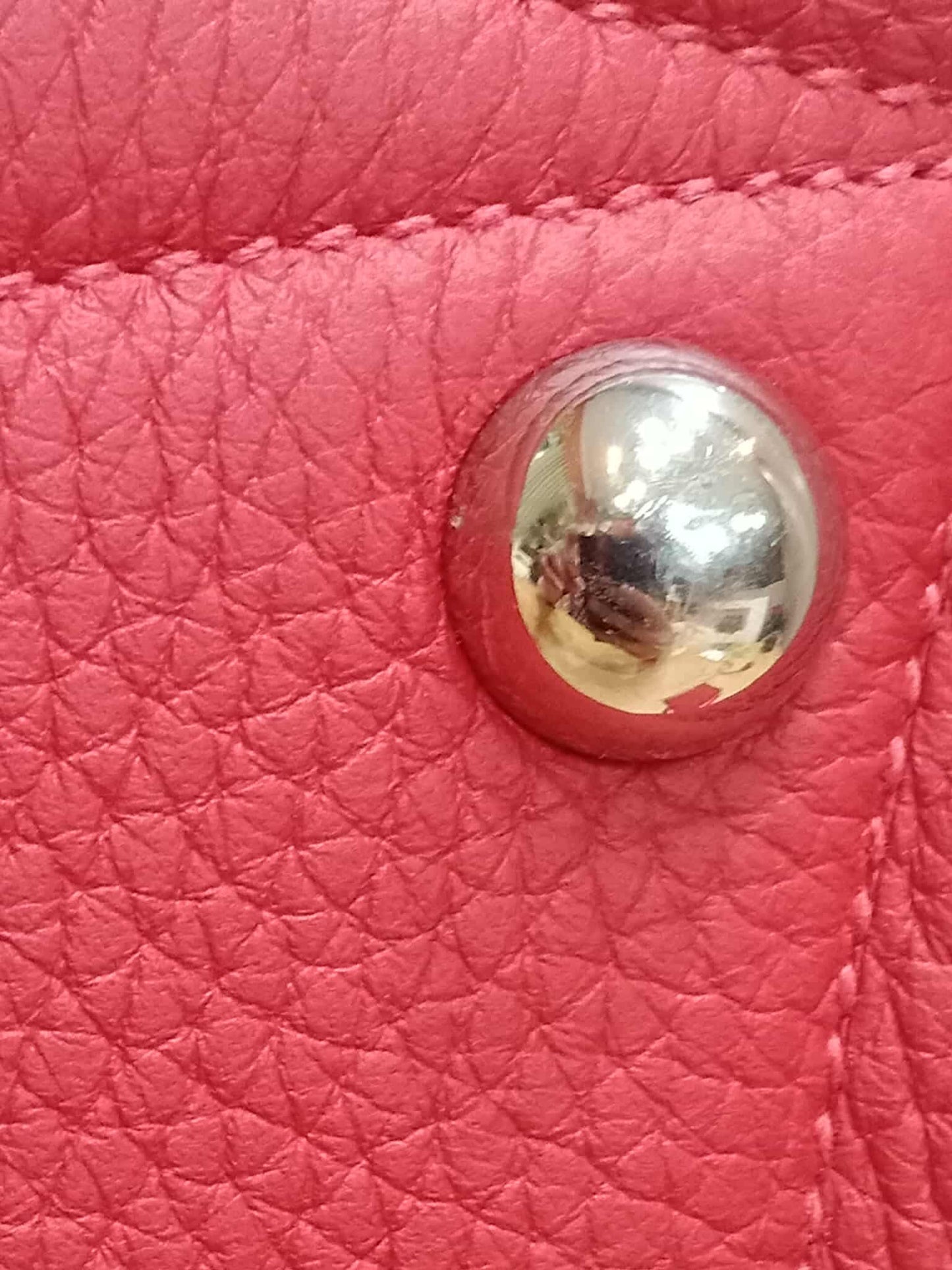 Hermes Victoria 43 Clemence Red Stamp R 2014