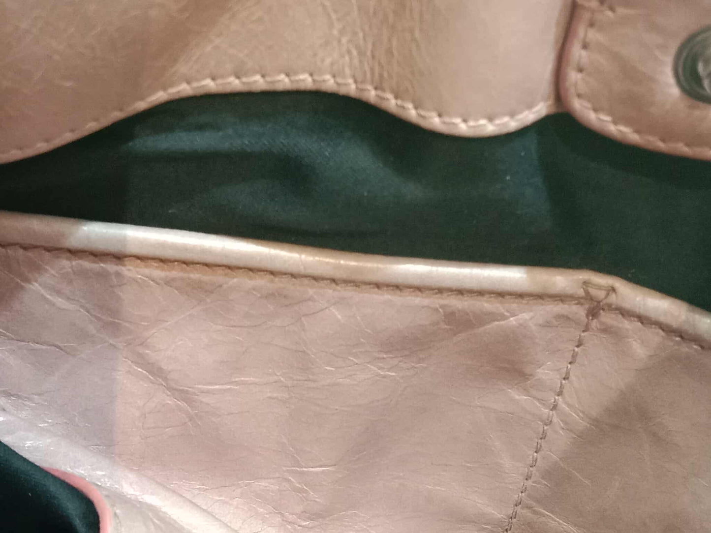 Miu Miu Light Pink Calfskin 2-Way Bag