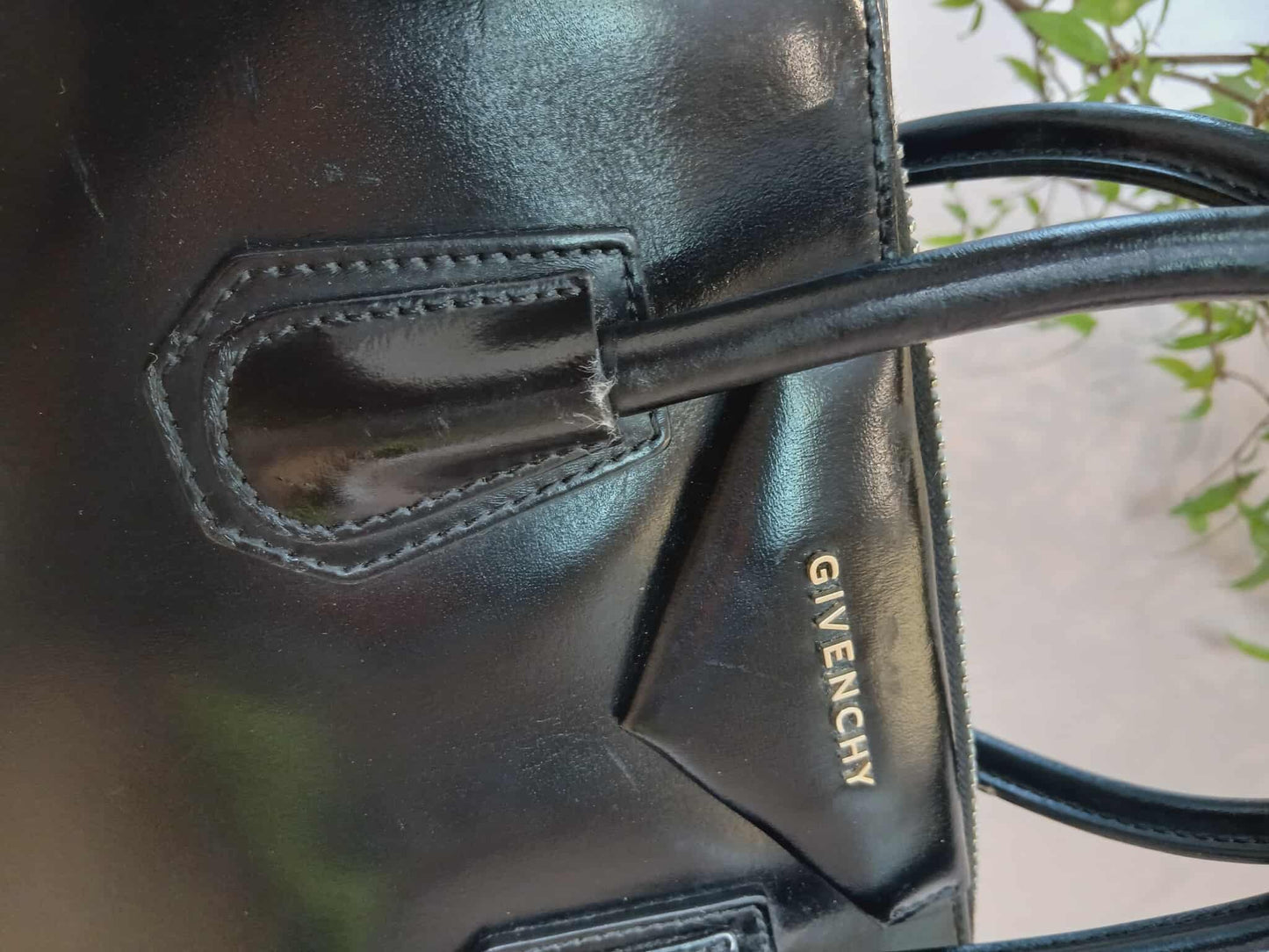 Givenchy Antigona Black Leather Bag Small