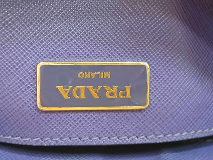 Prada Galleria Saffiano Purple Bag
