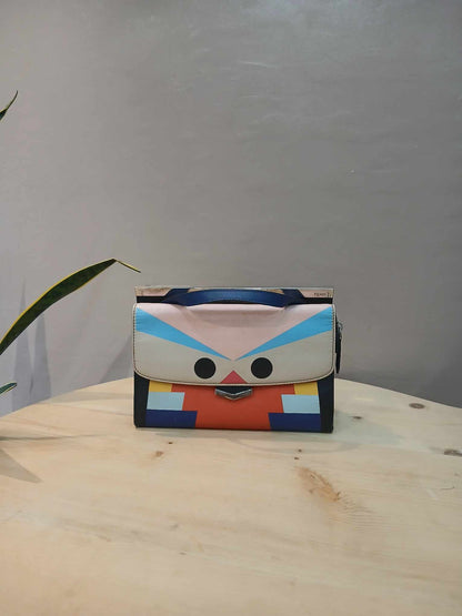 Fendi Demi Jour Bird Leather Bag