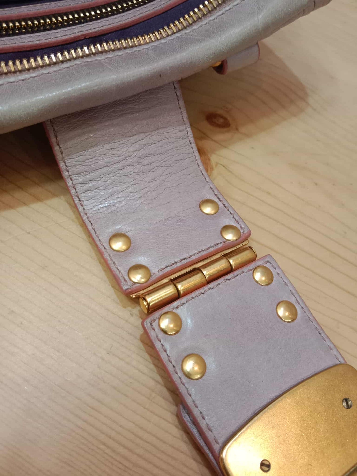 Miu Miu Matelasse Leather Pink Bag