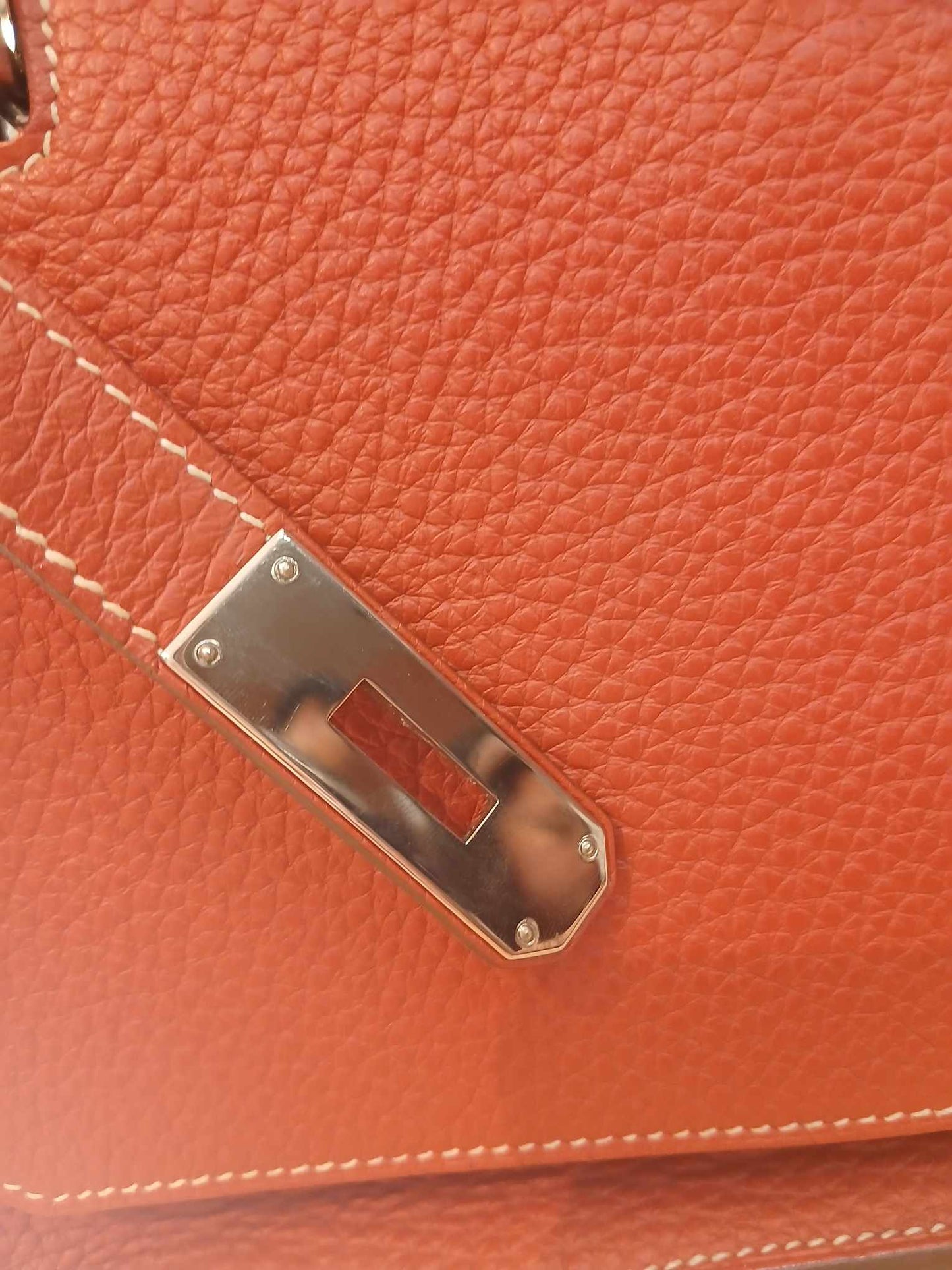 Hermes Jypserie 28 Clemence Cuivre Stamp  P 2012