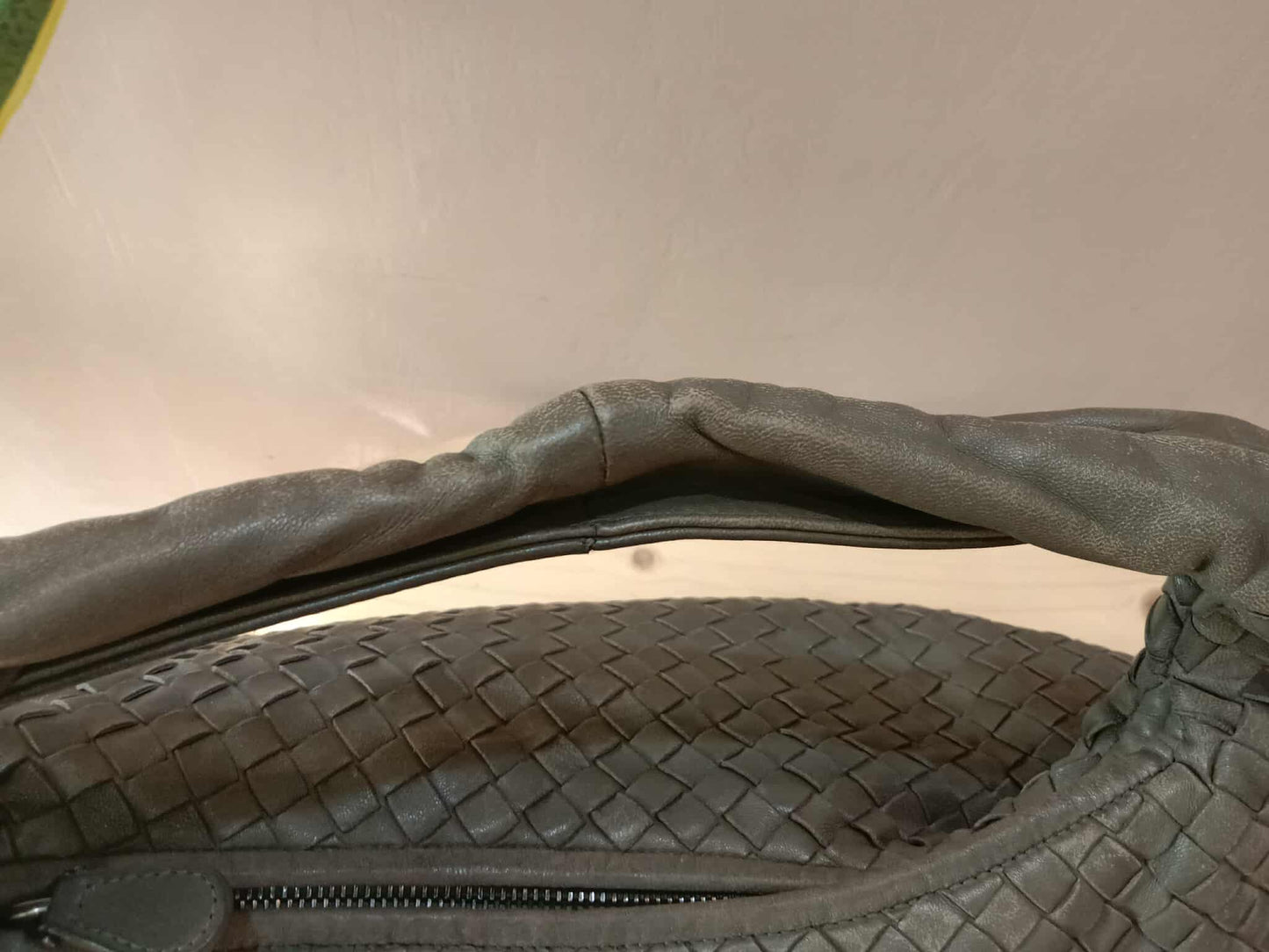 Bottega Veneta Belly Hobo Bag Gray