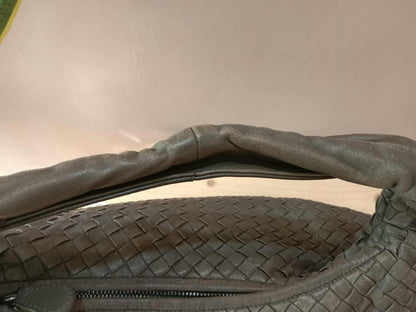 Bottega Veneta Belly Hobo Bag Gray