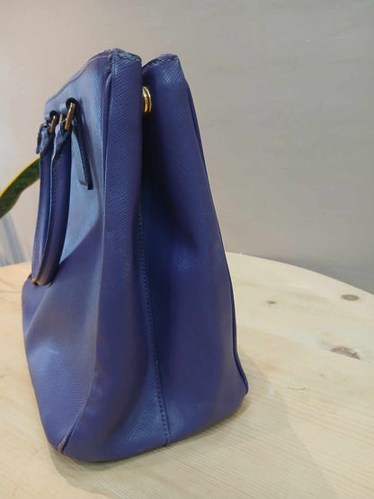 Prada Galleria Saffiano Purple Bag