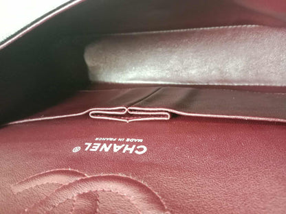 Chanel Classic Double Flap Medium Black Caviar Series 19