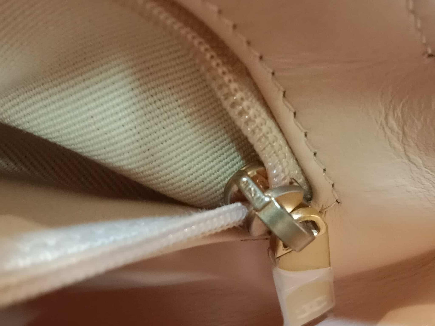 Chanel Kelly Nano Bag Beige Microchipped Fullset