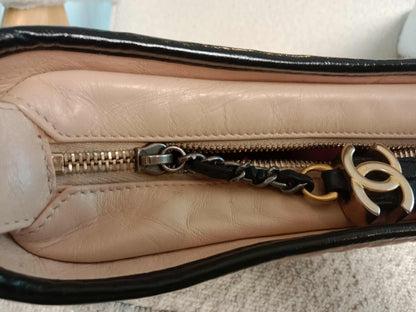 Chanel Gabrielle Bicolor Peach/Black Series 27