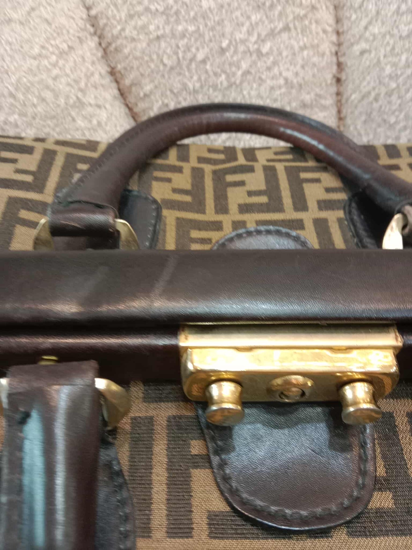 Fendi Boston Bag Brown