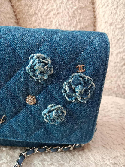 Chanel Wallet on Chain Denim Series 27