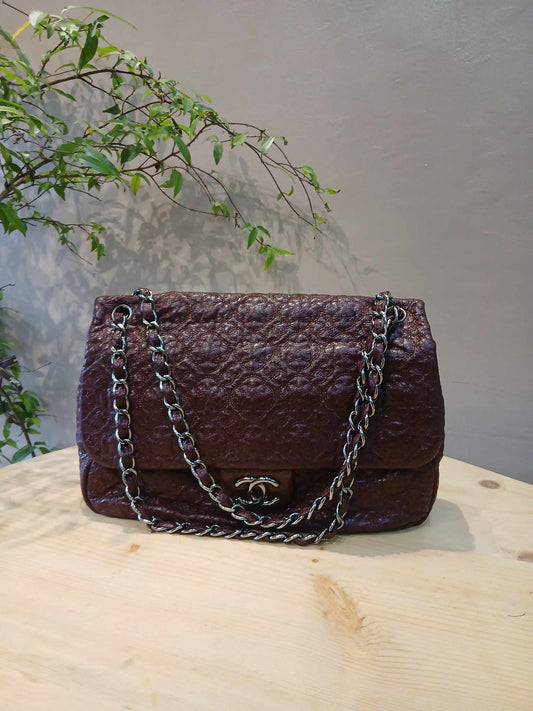 Chanel Rock in Moscow Classic Flap Burgundy Series 12