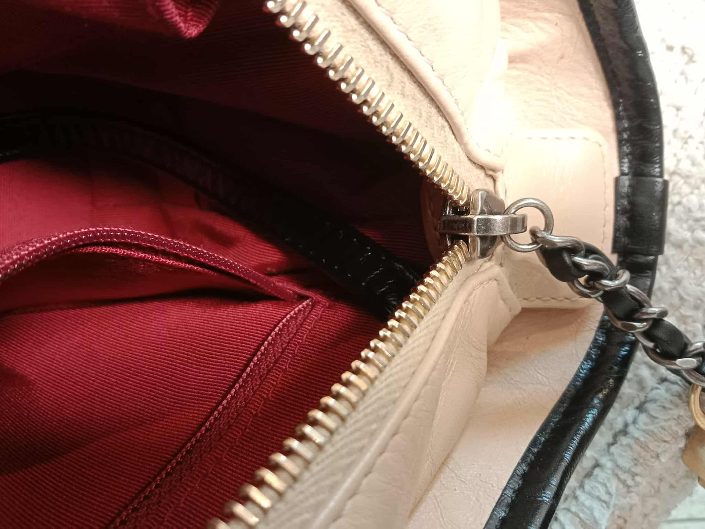 Chanel Gabrielle Bicolor Peach/Black Series 27
