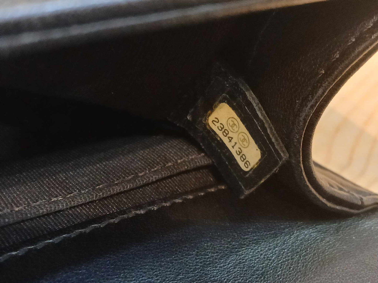 Chanel Leboy Lambskin Small Black Series 23