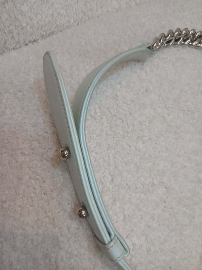 Chanel Leboy Chevron Iridescent Green Old Medium Series 25