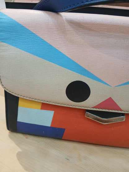 Fendi Demi Jour Bird Leather Bag