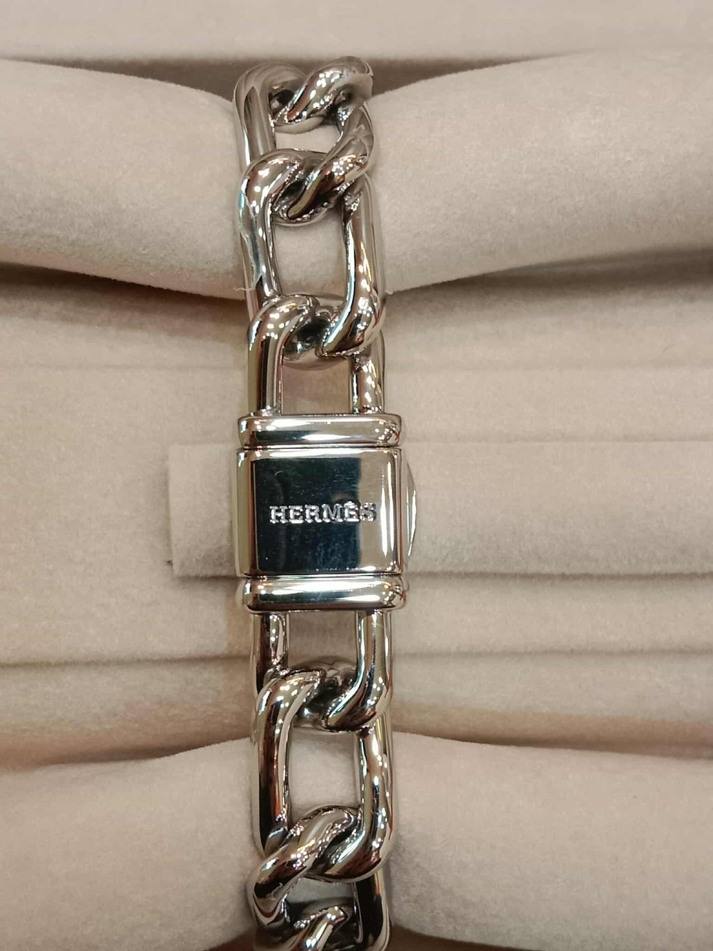 Hermes Nantucket Petit Quartz Watch Stainless Steel