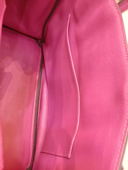 Hermes Birkin 30 Pink Fanta Togo Stamp A 2017