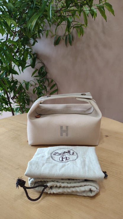 Hermes Bride De Brac Canvas Beige